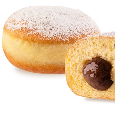 Krapfen Nocciola E Cacao